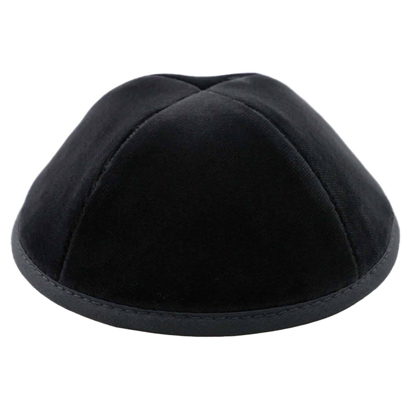 Grey Velvet Yarmulka