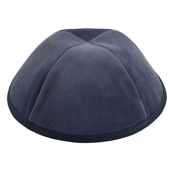 Periwinkle Velour Yarmulka