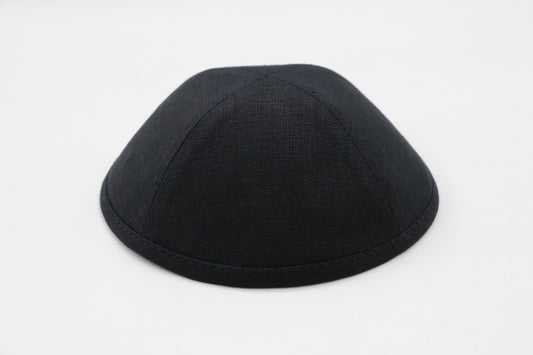 Black Denim Yarmulka
