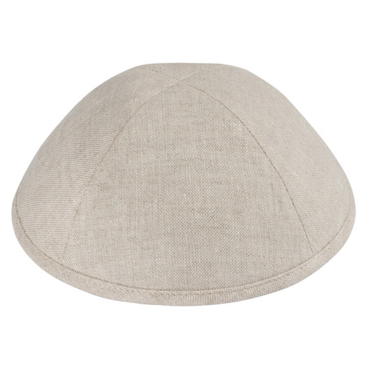 Parchment Linen Yarmulka