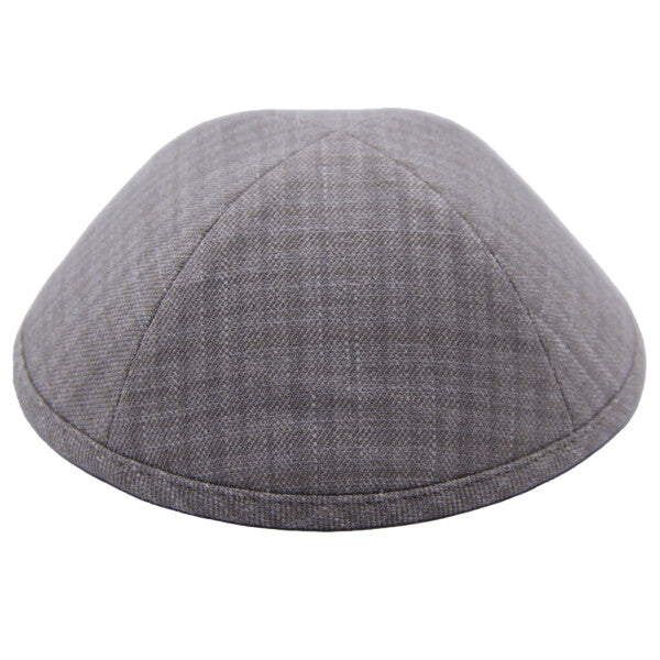 Tan Plaid Suit Yarmulka