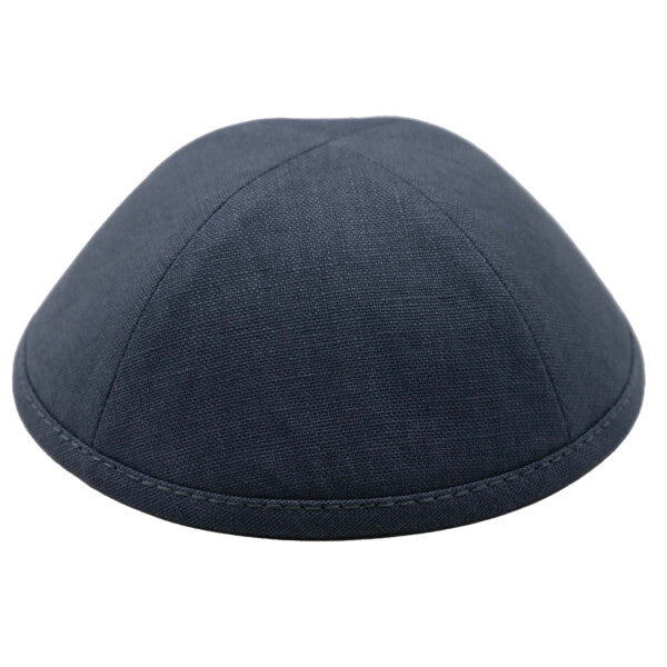 Midnight Linen Yarmulka