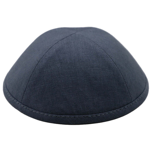 Midnight Linen Yarmulka